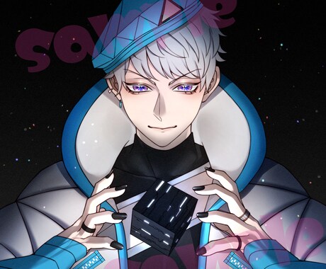 アイコン・ヘッダーをいろんな絵柄でお描きします あなたの欲しいキャラクターをお作り致します！ イメージ2