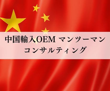 中国輸入OEMのコンサルティングサービスになります 現役Amazonセラーが教えるコンサルティングサービス イメージ1