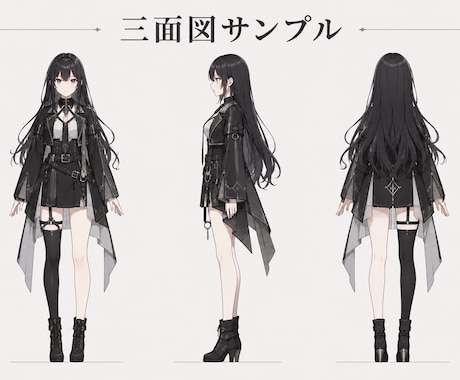 AIを活用したオリジナルキャラクターを制作します 具体的なデザインが決まっていない段階からでもご相談ください イメージ2