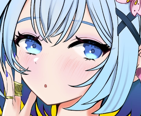 アニメタッチの可愛いアイコンイラスト描きます sns・配信・ゲーム・プレゼント用のオリジナルイラスト制作 イメージ2