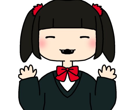あなたのキャラでいろんな表情のイラストを描きます ブログや動画でも使いやすい5つの表情のイラストです♪ イメージ2
