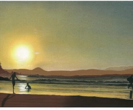 インテリアに最適！リアル系、創作系風景画を描きます お写真から部屋に飾りやすい風景画や創作風景画を制作します イメージ2