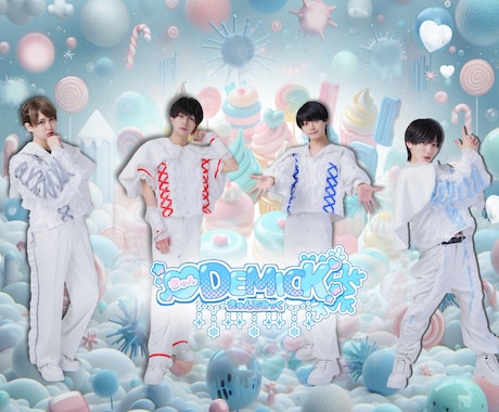 アイドルの映えるジャケ写＆アー写創ります ✨️インフルエンサーが創る個性派デザイン✨️自撮り素材対応◎ イメージ2