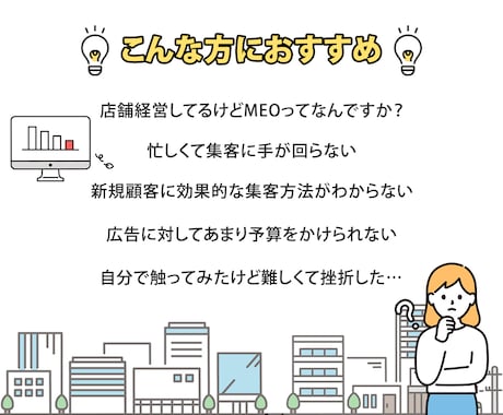 実店舗集客に有効なMEO対策・運用支援します 新規登録から運用までまるっとお任せ！ イメージ2