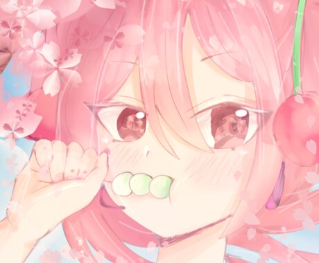 SNSのアイコン、一枚絵、お描きします SNSのアイコン、一枚絵描きます。 イメージ2