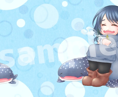 あなたの為だけのサムネイル／一枚絵お描きします デフォルメキャラから等身イラストまで幅広くお受けいたします！ イメージ1