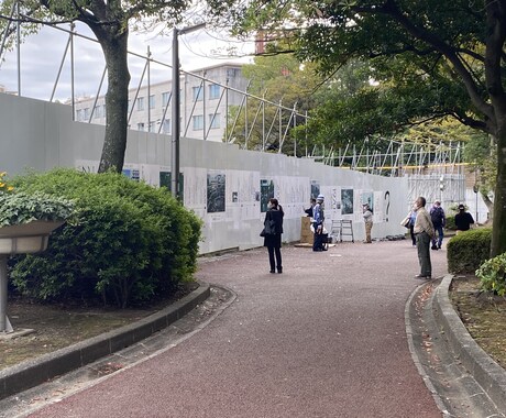 工事現場の仮囲いのデザイン制作を行います 日本で唯一?!仮囲いデザイナーです!!! イメージ2