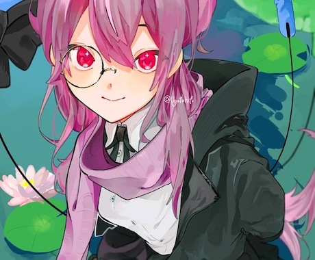 キャラクターイラストを描きます サムネイルやsnsのアイコン、一枚イラストの制作 イメージ2