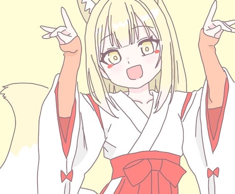 かわいいイラストをお手頃価格で描きます アイコン・オリキャラ・プレゼントなど、気軽にご依頼ください♪ イメージ2