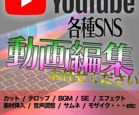 高品質スピード納品！動画制作承ります イメージ1