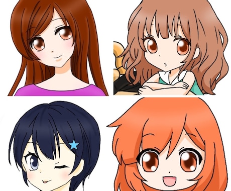 アイコン描きます ♡SNS等ご自由にお使い下さい♡ イメージ2