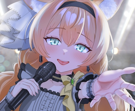イラストを描きます アニメ、ゲームキャラやVtuberを描かせていただきます イメージ2