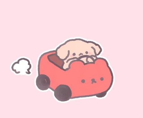 かわいい動物アイコン描きます シンプルで見やすくかわいく!アイコンにぴったり イメージ2