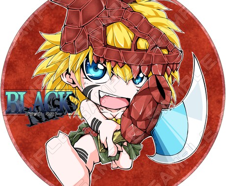 ミニキャラアイコン描きます 好きなキャラのミニキャラアイコンを描きます。 イメージ2