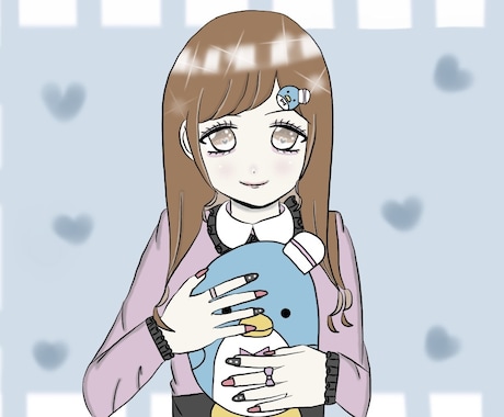SNSアイコンを描きます TwitterやLINEなどで使用できるアイコンを描きます！ イメージ1