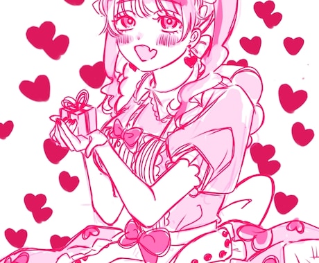 SNS映えするかわいいアイコン描きます あなただけのオリジナルアイコンを制作します！ イメージ1