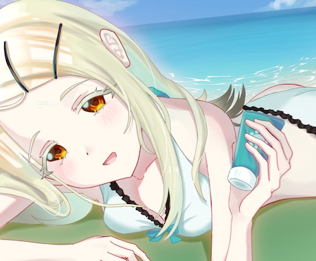 商用利用◎、1枚絵や立ち絵のイラスト制作を行います アイコンや、立ち絵、動画内イラストなど、様々な用途で使えます イメージ2