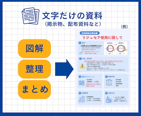 医療メイン！要点を伝える資料、スライド作成します 学会出席、講義経験あり！眼科は特にお任せください イメージ2