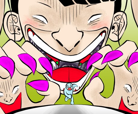 コミカルな似顔絵描きます SNSでのアイコン等にお使いください‼️ イメージ2