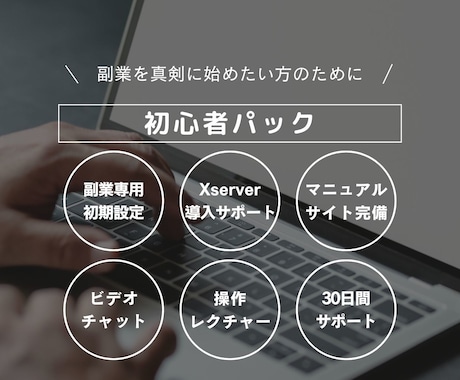 初心者応援！WordPressでブログ制作します [SEO対策済み]ビデオチャットでレクチャー＆相談OK イメージ2