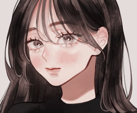女の子のアイコンイラスト制作いたします イメージ1