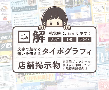 伝わる！行動につながる！図解スライドをつくります ブログ・SNS・スライドなど【文章をわかりやすく視覚化】 イメージ1