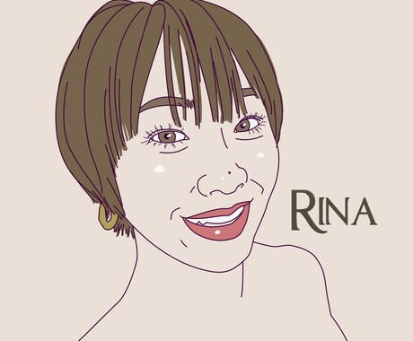 SNS用オシャレ似顔絵アイコン作製します 現役ファッションデザイナーがオシャレなアイコン描きます イメージ2