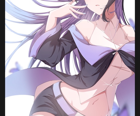 商用利用可。歌ってみたや、色んなイラスト制作します MVイラスト・一枚絵・立ち絵・アイコン等 イメージ2