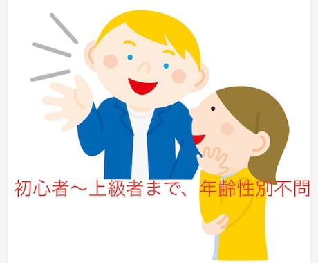 30分コース◆ネイティブによる英会話レッスンします 日本語も出来るネイティブによるレッスン、初心者〜上級者まで イメージ1