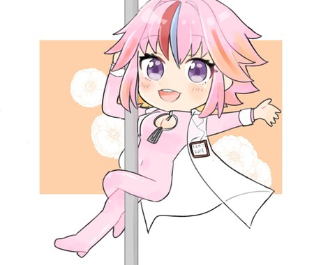 Vtuberさん向けミニキャラクター描きます SNSアイコン・グッズ・動画サムネイルのワンポイントに！ イメージ2