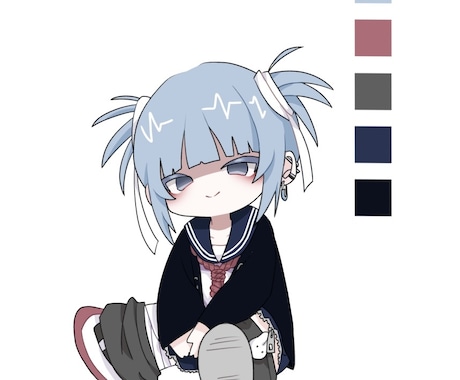 あなただけのデフォルメキャラクターを制作いたします ご要望に忠実に沿えるように努力いたします イメージ2