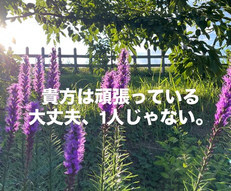 鬱と戦った経験からなにか役に立てたら嬉しいですます 友人、家族だから話せない、私に話してくれたら嬉しいです。 イメージ1