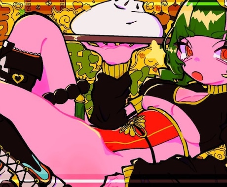 何にでも使えるイラストお描きします POP×ᐯIᐯIᗪな目を引くイラストをお描きいたします！ イメージ2