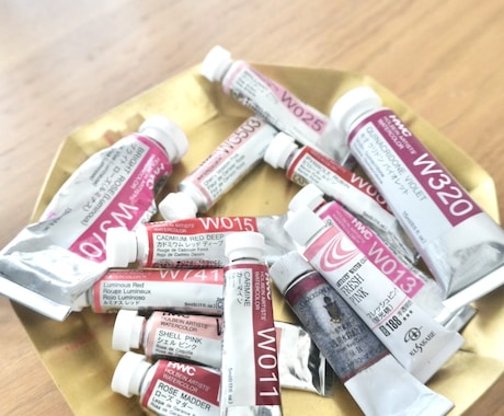 透明水彩のお花｜色選び・配色アドバイスします 色選び特化｜花びら・影色・混色レシピを提案 イメージ2