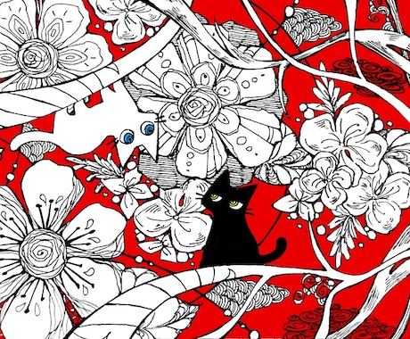 動物をメインとしたイラストを作成します ●抽象的、独創的、アニメチック、テーマに沿った作品を提供！ イメージ2