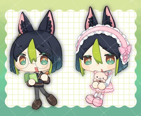 10月内納品￤デフォルメイラストのご依頼受けます イメージ1