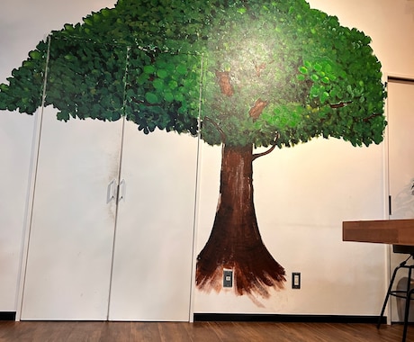 壁一面にオリジナル絵画を！「壁画」描きますます 店舗・飲食店・子供の施設・催事場など　フォトスポットにも♪ イメージ1