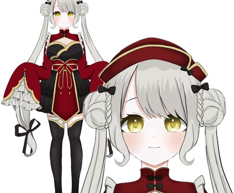 VTuberモデル作成します デザイン〜モデリングまでこの依頼ひとつで！ イメージ2