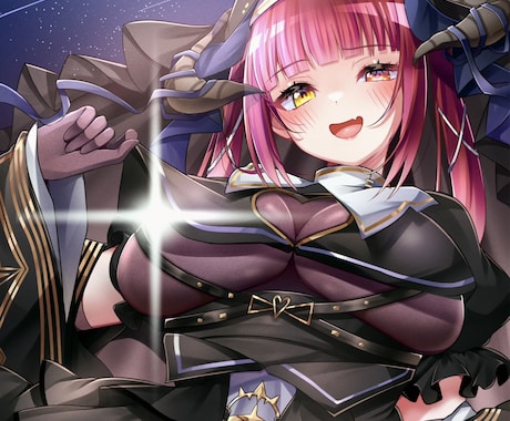立ち絵、1枚絵お描きします サムネやゲームなどで使える立ち絵、1枚絵をお描き致します！ イメージ2