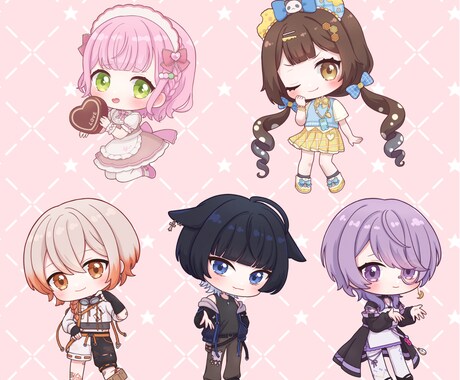 商用利用可⭐︎SDイラスト描きます やわらかな雰囲気に仕上げます♪ イメージ2