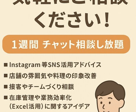 運営の悩み1週間相談乗ります 売り上げアップのための、安心サポーター イメージ1