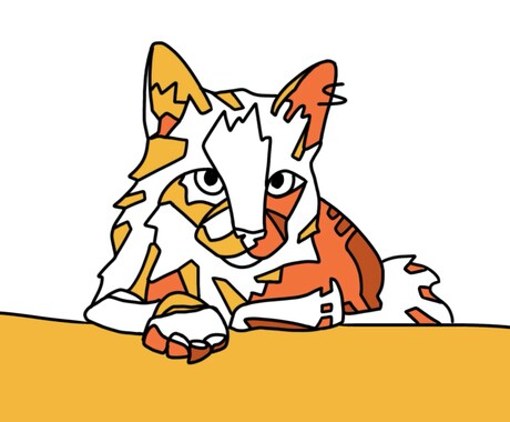 飼ってる犬や猫などのペットをイラストにします ペットの可愛い写真をイラストに！ イメージ2
