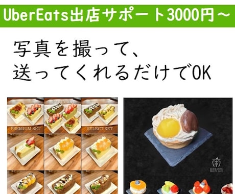 UberEats出店サポートいたします 素材をお送り頂けば、加工修正後、指定のサイズで納品します イメージ2