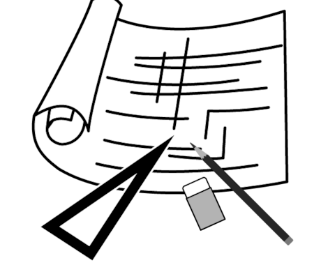 紙図面をトレース・CAD化します 誰が見てもわかりやすい・伝わりやすいそんな図面に仕上げます。 イメージ1