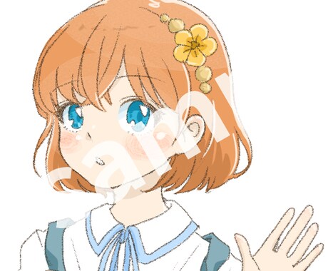 あなただけのキュートなアイコンを制作いたします 様々なシーンで活躍できる！オーダーメイドイラストを描きます！ イメージ2