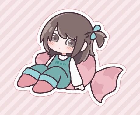 ポップでかわいいイラストを制作します SNSのアイコンやサムネ、ヘッダーに！ イメージ2