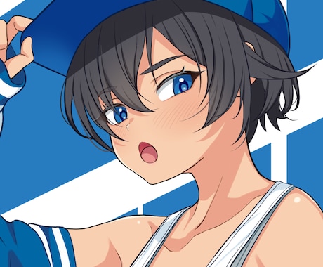 萌えキャライラストお描きします あなたの妄想(ゆめ)を現実(かたち)にします イメージ1