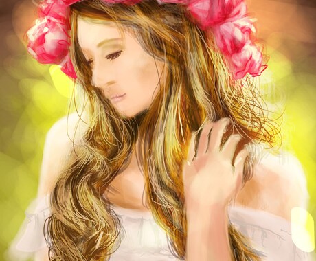 油絵風リアル系な似顔絵お描きします SNSなどのアイコンやプレゼントにいかがでしょうか＊ イメージ1