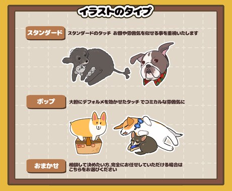 ゆるっと！どうぶつお描きします SNSアイコン・待ち受けなどに イメージ2