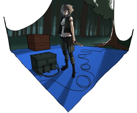 お客様のご注文に沿ったイラストを提供します ゲームの立ち絵やゲーム内イラストが必要な方へ イメージ1